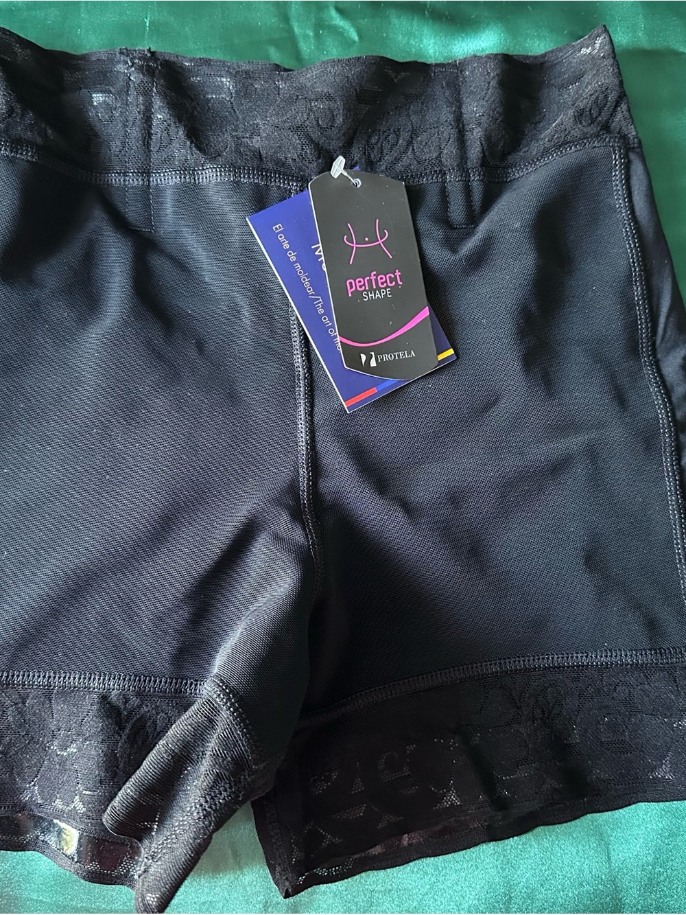 Women's Black Shaping Boyshorts